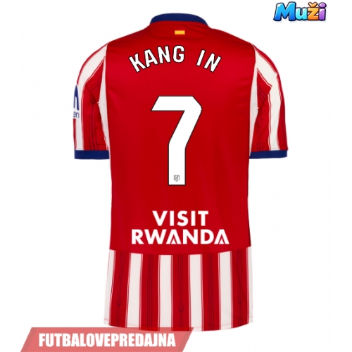 Lacne Muži Futbalové dres Atletico Madrid Lee Kang-in #7 2026-27 Krátky Rukáv - Domáci